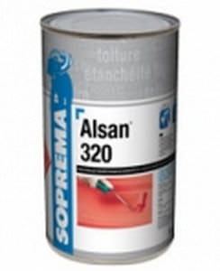 Жидкая гидроизоляция для покрытий - ALSAN® 320 - SOPREMA - для металлической кровли / из акрилового полимера
