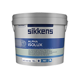 Изоляционная краска - ALPHA ISOLUX - SIKKENS - влагопоглощения / внутренняя / для стены