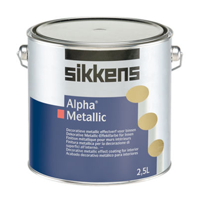 Декоративная краска - ALPHA METALLIC - SIKKENS - для отделки / внутренняя / для стены