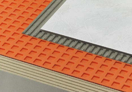 Гидроизоляционная мембрана для кровли - SCHLÜTER®-DITRA - Schluter-Systems - клейкая / из полиэтилена