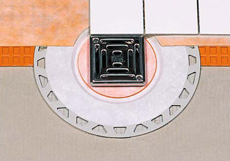 Металлический сливной сифон - SCHLÜTER®-KERDI-DRAIN - Schluter-Systems - круглый