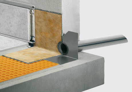 Дренажная труба из стали - SCHLÜTER®-KERDI-DRAIN-SP-E - Schluter-Systems - автодрель
