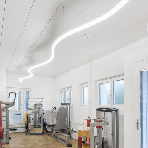 Подвесной светильник - WIGGLE TUNABLE - REGENT LIGHTING - видимый / LED / изгибаемый