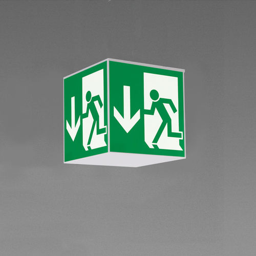 Потолочное аварийное освещение - CUBO SAVE - REGENT LIGHTING - подвесное / квадратное / LED
