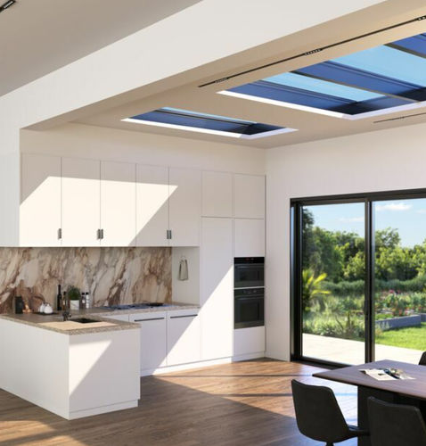 Фонарь для плоской крыши - MASTERLIGHT - Reynaers Aluminium - для крыш / с двойным остеклением / с петельным крюком