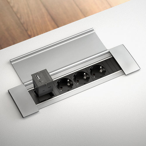 Розетка для репликатора портов - CM MINI PORT REPLICATOR - BACHMANN - тока / USB / для компьютерной техники