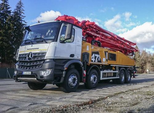 Мобильный бетононасос - M 47-5 - PUTZMEISTER