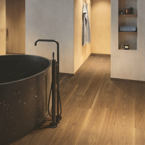 Слоистый пол из орехового дерева - VIVID  - QUICK-STEP - из ДВП / приклеиваемый / имитация дерева