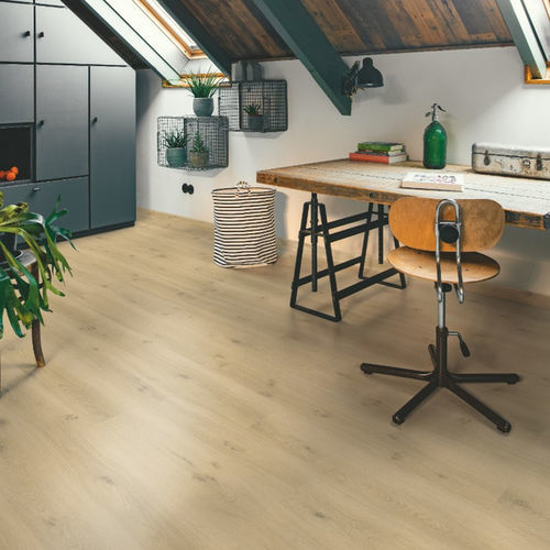 Виниловое напольное покрытие - OCEAN BLISS NATURAL - QUICK-STEP - для интерьера / для гостиной / для ванной комнаты