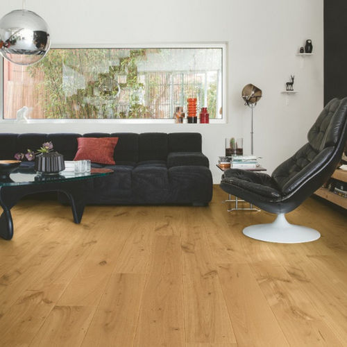 Паркет из паркетной доски - SUNSET OAK EXTRA  - QUICK-STEP - из дуба / "палуба" / матовый