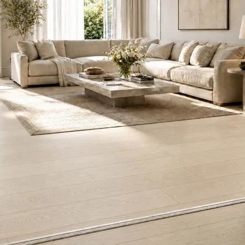 Слоистый пол из дуба - PW9073 - QUICK-STEP - из беленого дуба / из ламината / плавучий складной