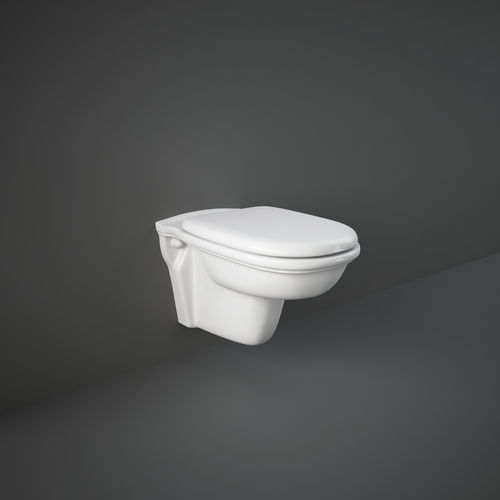 Подвесной унитаз - RAK-WASHINGTON - RAK Ceramics - из керамики / безободковый / современный
