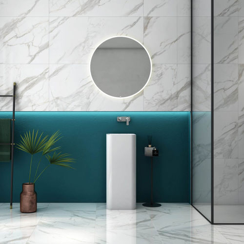 Плитка из фарфора - TECH-MARBLE - RAK Ceramics - глянцевая / для интерьера / для ванной комнаты