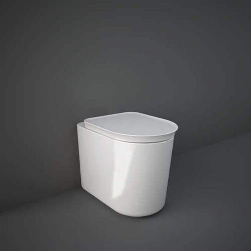 Напольный унитаз - RAK-VALET - RAK Ceramics - приставной / из керамики / Patrick Norguet
