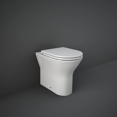 Приставной унитаз - RAK-FEELING - RAK Ceramics - из керамики / для школ / для бытового использования