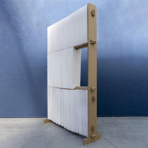 Неподвижная перегородка - DROP ROOM© - PROCÉDÉS CHÉNEL INTERNATIONAL - из картона / для профессионального использования / для офиса