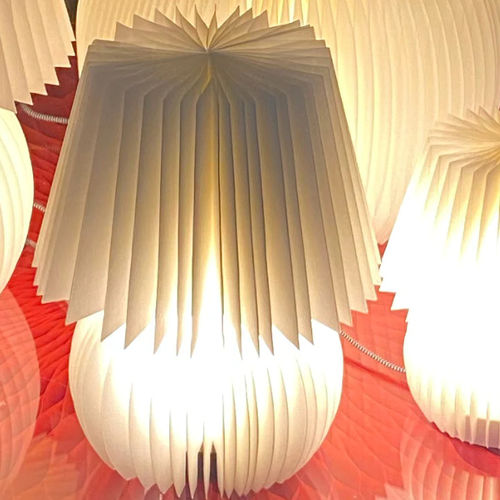 Настольная лампа - LIGHT ONE - PROCÉDÉS CHÉNEL INTERNATIONAL - из полиэстера / из бумаги / из стекловолокна
