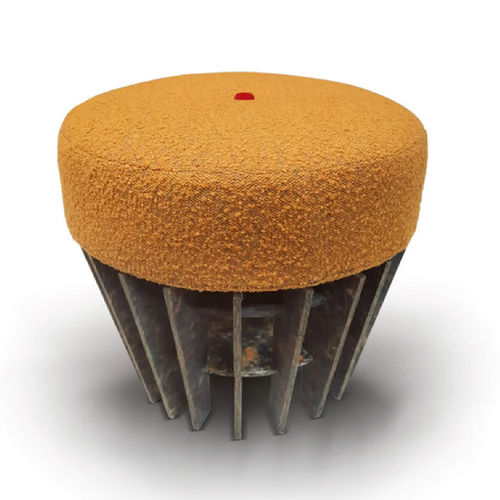 Современная оттоманка - CUPCAKE - PROCÉDÉS CHÉNEL INTERNATIONAL - из ткани / из полиэстера / из бумаги