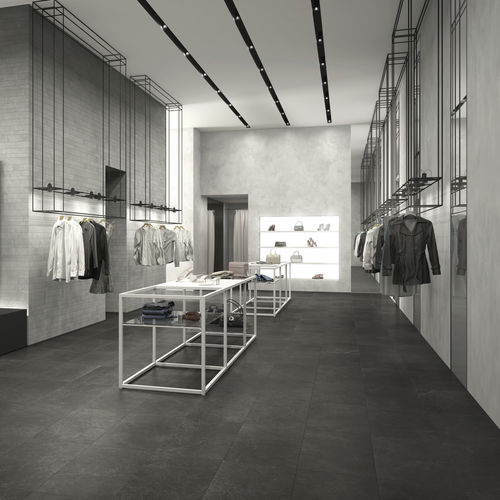 Плитка из керамогранита - PRIME STONE : BLACK PRIME - Panaria ceramica - полированная / эмалевая / структурная