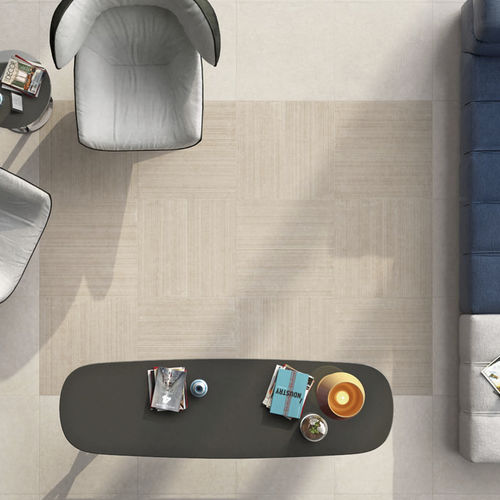 Плитка из керамогранита - METROPOLITAN : DECOS - LIGHT STRIPES - Panaria ceramica - естественная отделка / для интерьера / настенная