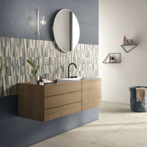 Плитка из глазированной керамики - EVEN : SNOW - Panaria ceramica - естественная отделка / для интерьера / настенная