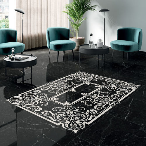 Плитка из керамогранита - ETERNITY : DECORS - Panaria ceramica - глянцевая / для интерьера / для гостиной