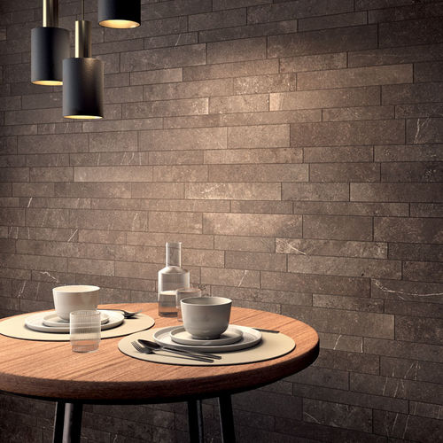Мозаика из керамогранита - CONNECT : DECORS - Panaria ceramica - естественная отделка / для интерьера / настенная