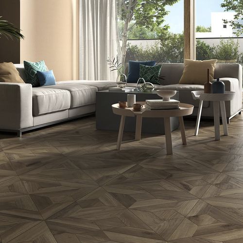 Плитка из керамогранита - BOREALIS : DECORS - Panaria ceramica - естественная отделка / для интерьера / настенная