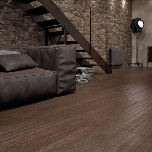 Плитка из керамогранита - WOOD YOU : BRUNO - Panaria ceramica - естественная отделка / для интерьера / напольная