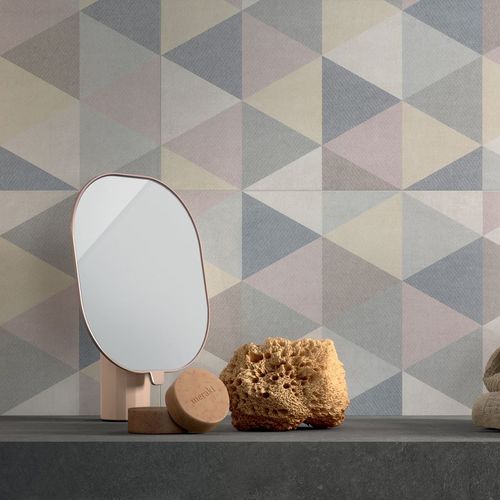 Плитка из глазированной керамики - WALLCRAFT : DECORS - Panaria ceramica - естественная отделка / для интерьера / настенная