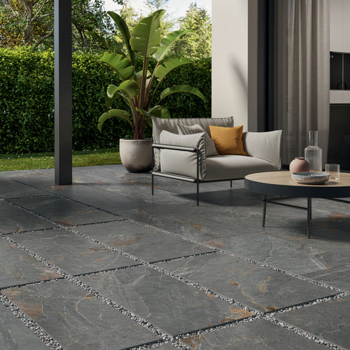 Плитка из керамогранита - LINEA FIORDO - FRAME : GORGE - Panaria ceramica - естественная отделка / структурная / для интерьера