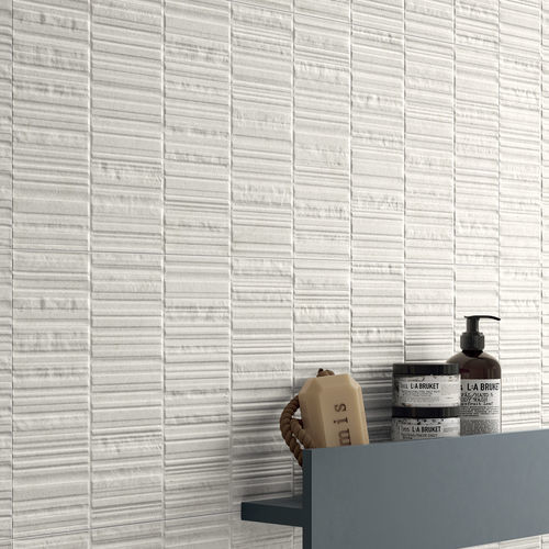 Плитка из керамогранита - IQONIQA : BRIX SILK - Panaria ceramica - матовая / для интерьера / для ванной комнаты