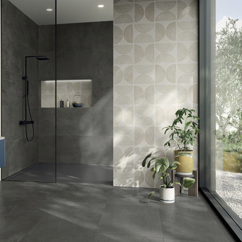 Плитка из керамогранита - LA MATIÈRE - TERRENOIRE - Panaria ceramica - естественная отделка / структурная / для интерьера