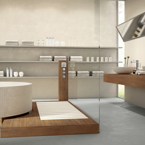 Плитка из керамогранита - EXPERIENCE 0.3 : BIANCO DENSO - Panaria ceramica - полированная / ламинированная / для интерьера
