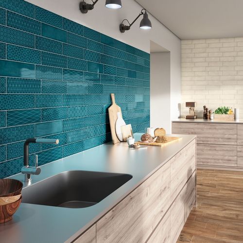 Плитка из керамики - JUICY AZURE - PAVIGRES CERAMICAS - матовая / глянцевая / для интерьера