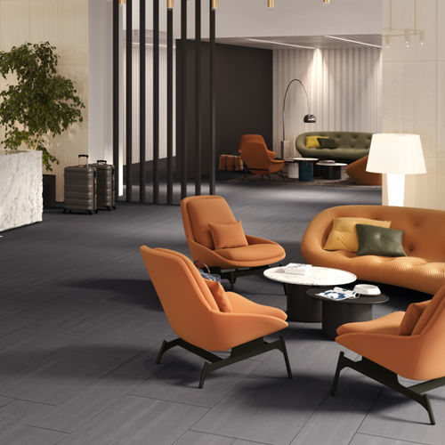 Плитка из фарфора - GRANITY AIR COAL - PAVIGRES CERAMICAS - матовая / для интерьера / для гостиной