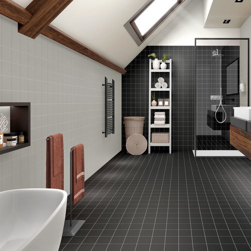 Плитка из керамики - DECOR MIX UNI CRISTAL - PAVIGRES CERAMICAS - глянцевое покрытие / для интерьера / для ванной комнаты