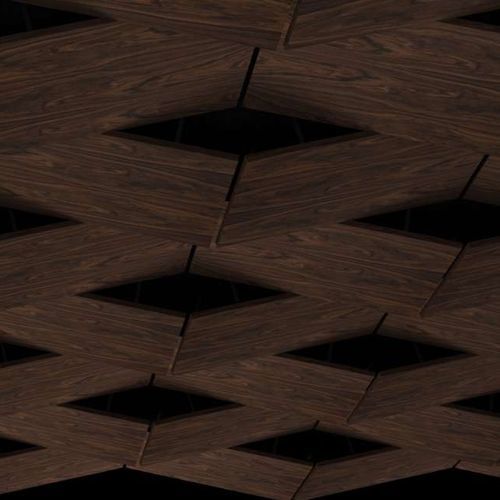 Подвесной потолок из дерева - MAGMA - OBERFLEX - из плит / для офиса / для интерьера