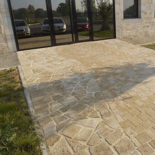 Мостовая из камня - OPUS INCERTUM - OCCITANIE PIERRES - для наружного применения / для террасы / для сада
