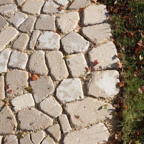 Напольная плитка из натурального камня - MOSAIC - OCCITANIE PIERRES - для наружного применения / для террасы / для сада