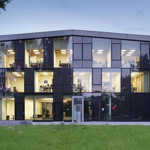 Изоляционная стеклянная панель - O.HPI - OKALUX Glastechnik GmbH - слоистая / с двойным остеклением / декорированная