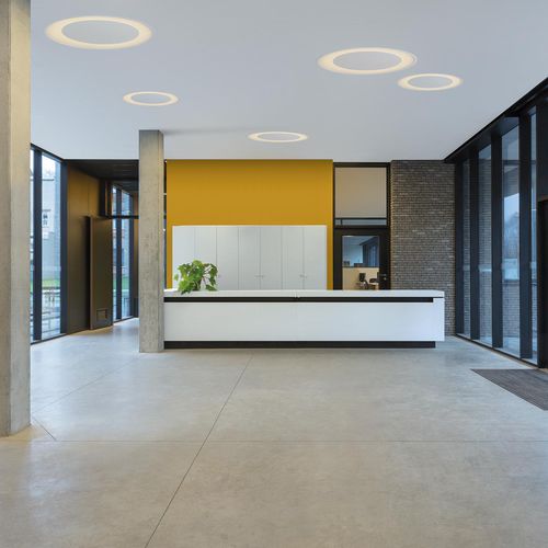 Подвесной светильник - FLAT MOON ECLIPS - Modular Lighting Instruments - выступающий / встраиваемый в потолок / LED