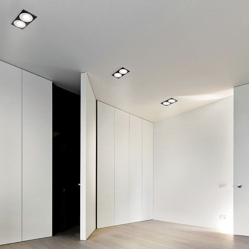 Встраиваемый точечный светильник в потолок - SMART CAKE - Modular Lighting Instruments - LED / галогенный / круглый