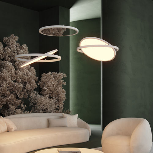 Подвесной светильник - GEOMETRY - Modular Lighting Instruments - LED / круговой / прямоугольный