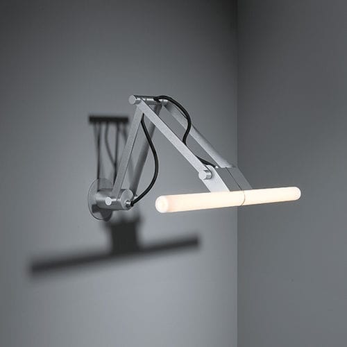 Современный настенный светильник - NOMAD LINESTRA - Modular Lighting Instruments - для интерьера / из алюминия / линейный