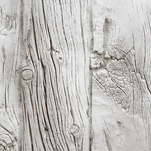 Декоративная панель из полиэстера - VERTICAL WOODEN SLEEPERS WHITE - MSD Panels - из стекловолокна / настенный / набивной