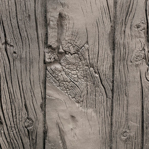 Декоративная панель из полиэстера - VERTICAL WOODEN SLEEPERS ASH - MSD Panels - из стекловолокна / настенный / набивной