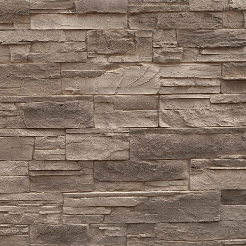 Декоративная панель из полиэстера - STONE ANTHRACITE - MSD Panels - из стекловолокна / настенный / набивной