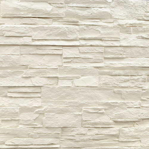 Декоративная панель из полиэстера - STONE WHITE - MSD Panels - из стекловолокна / настенный / набивной