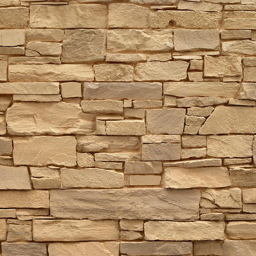 Декоративная панель из камня - NAVARRETE STONE EARTH-COLOURED - MSD Panels - настенный / для зданий / набивной